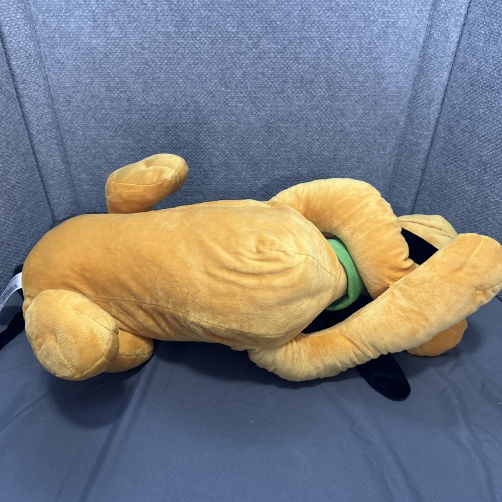 Disney Pluto the Dog Sleeping Laying Plush Stuffed Animal Toy 24" Plush - Picture 5 of 12